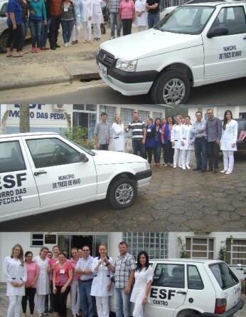 Veiculos servirão três Unidades de Saude